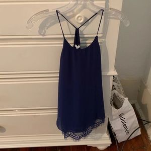Nordstrom navy tank
